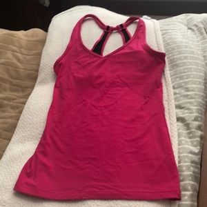 VSX pink workout tank
